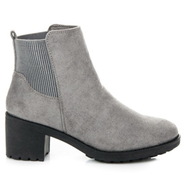 Vices New Collection Graue Chelsea-Stiefel