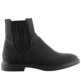 Schwarze Chelsea Boots für Damen schwarz af33 schwarz