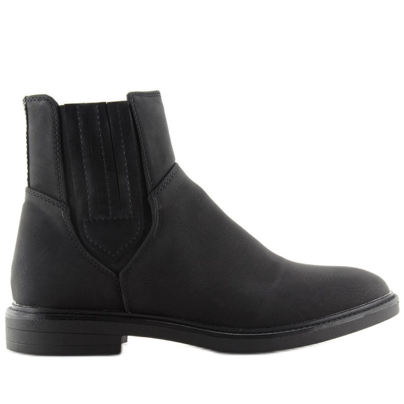 Schwarze Chelsea Boots für Damen schwarz af33 schwarz