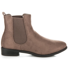 Juliet Bequeme Chelsea-Boots braun