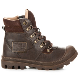 Arrigo Bello Fallensteller mit Schaffell braun