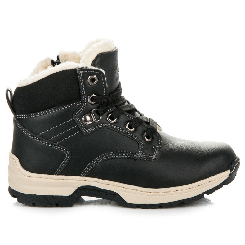 Arrigo Bello Booties mit Schaffell schwarz