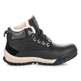 Arrigo Bello Schwarze Stiefel