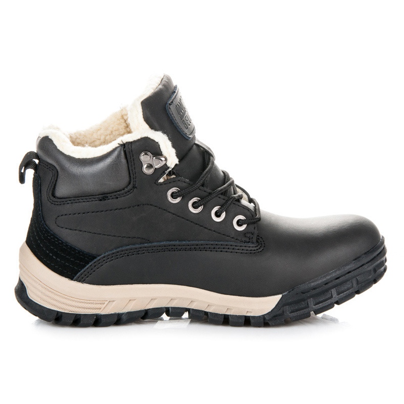 Arrigo Bello Schwarze Stiefel