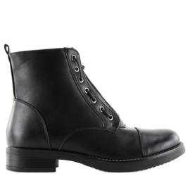 Schwarze Militärstiefel B05 schwarz