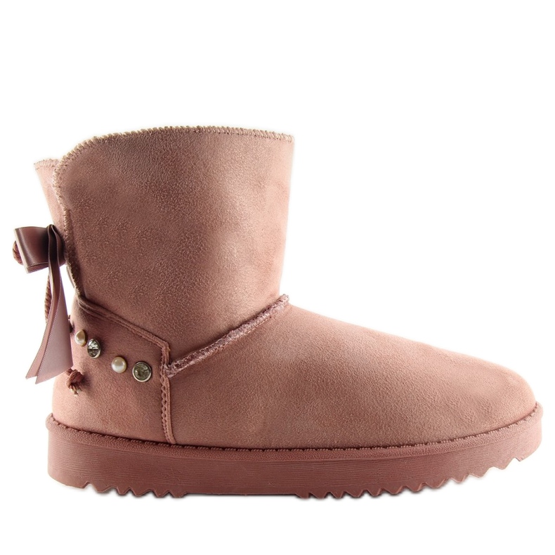 Rosa Emus mit Perlen DD60 Rosa