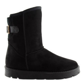 Schneestiefel für Damen emusy schwarz SJ1676 schwarz