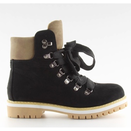 Timber Frauen Trapper schwarz 9092 schwarz