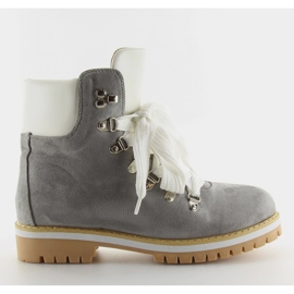 Timber Frauen Trapper grau L. grau