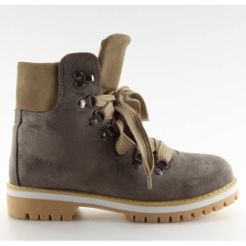 Timber Frauen Trapper braun Khaki