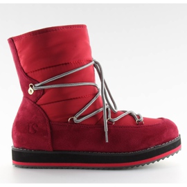 Schneestiefel Mond rot 9072 rot