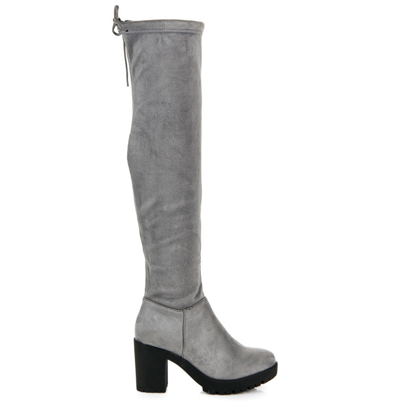 Vices Wildleder-Musketiere auf einer Säule grau