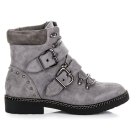 Wildleder VICES Arbeiter grau