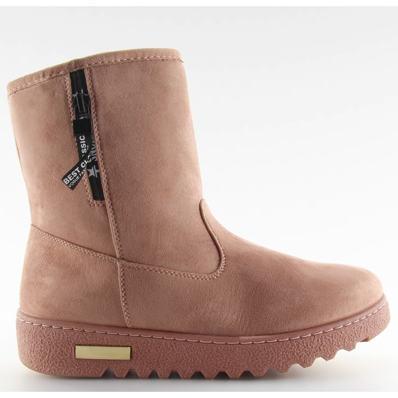 Schneestiefel für Damen rosa AN-111 rosa