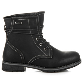 Queentina Arbeitsstiefel schwarz