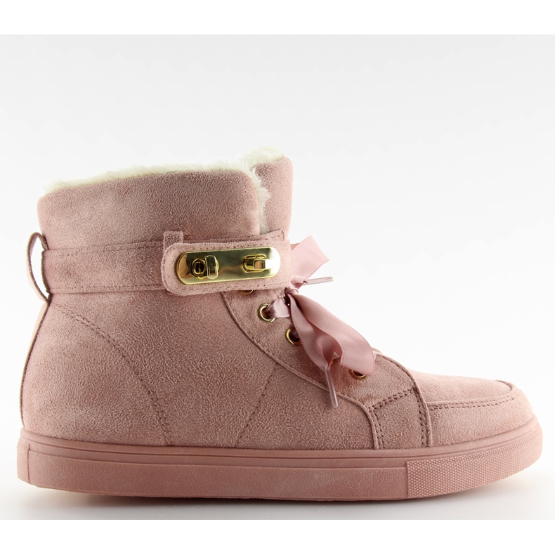 Weibliche Turnschuhe isoliert Pink rosa