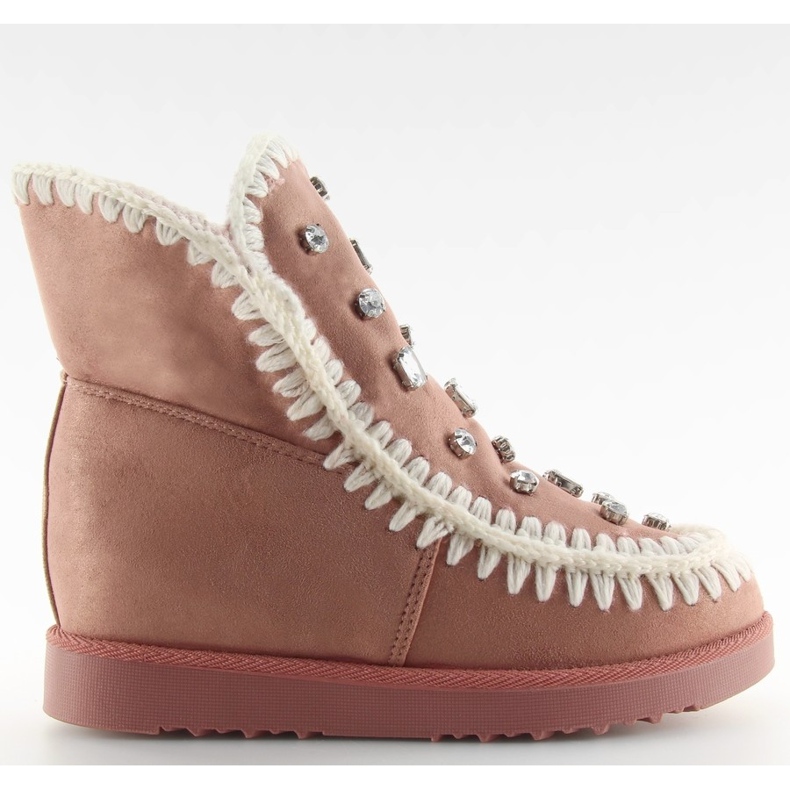 Keilschuhe rosa DD62P pink