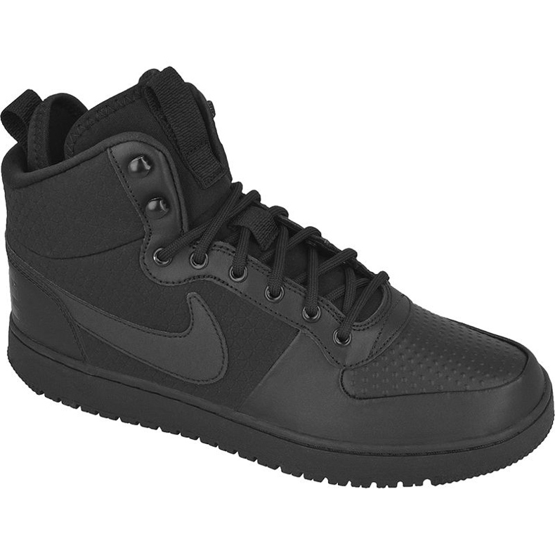 Nike Sportswear Court Borough Mid Wint Wint Schuhe schwarz