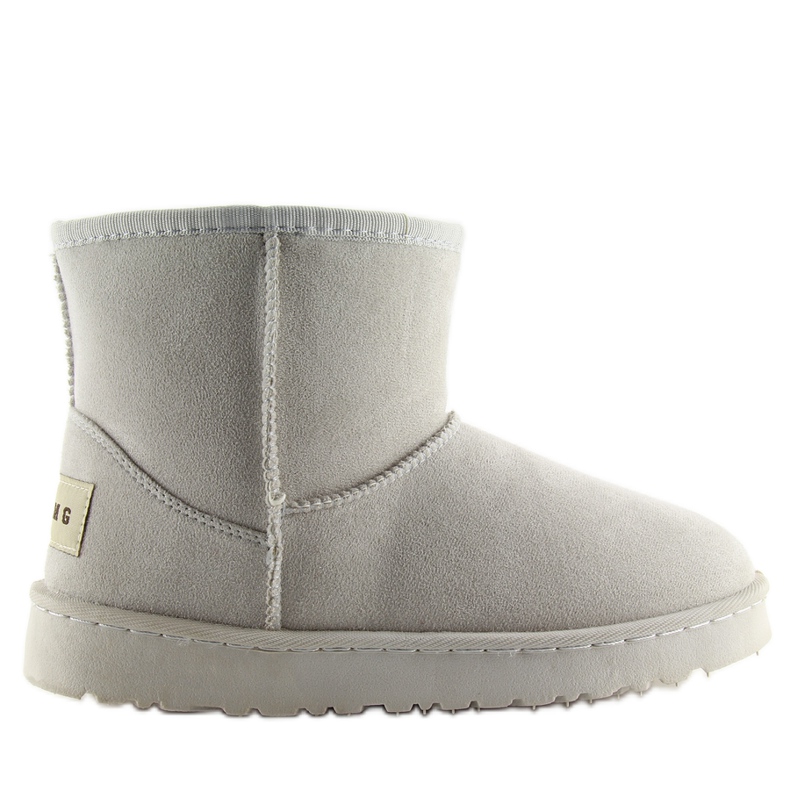 Schneestiefel Emusy Short Grau Fc226 L.Grau