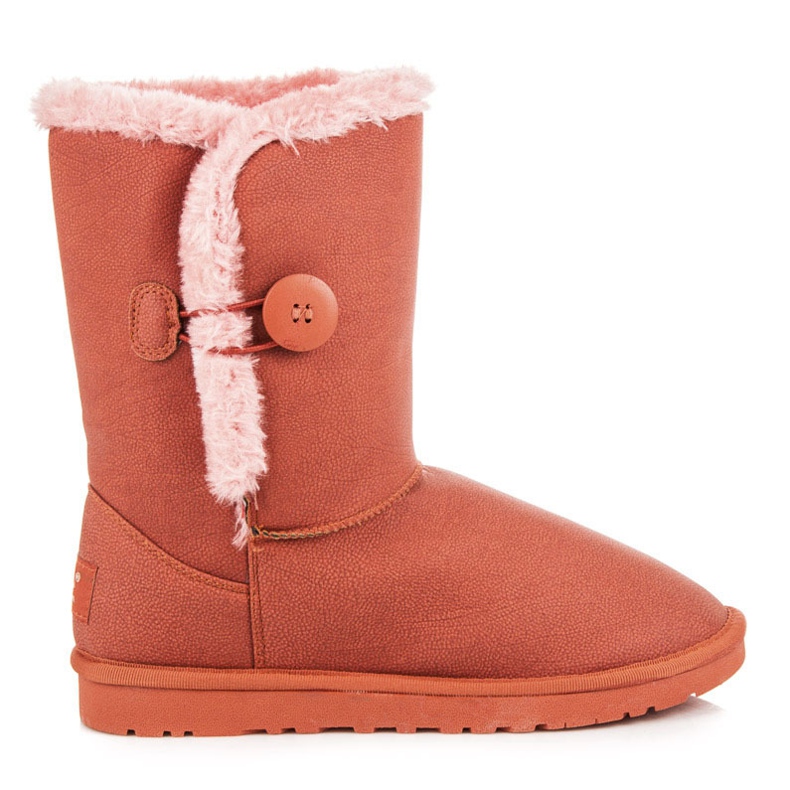 Torna Mukluki mit einem Knopf rot