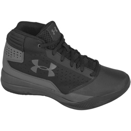 Basketballschuhe Under Armour Jet 2017 Jr 1296009-001 schwarz schwarz