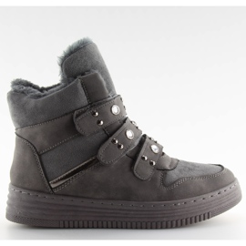 Isolierte Sneaker für Knöchel grau grau