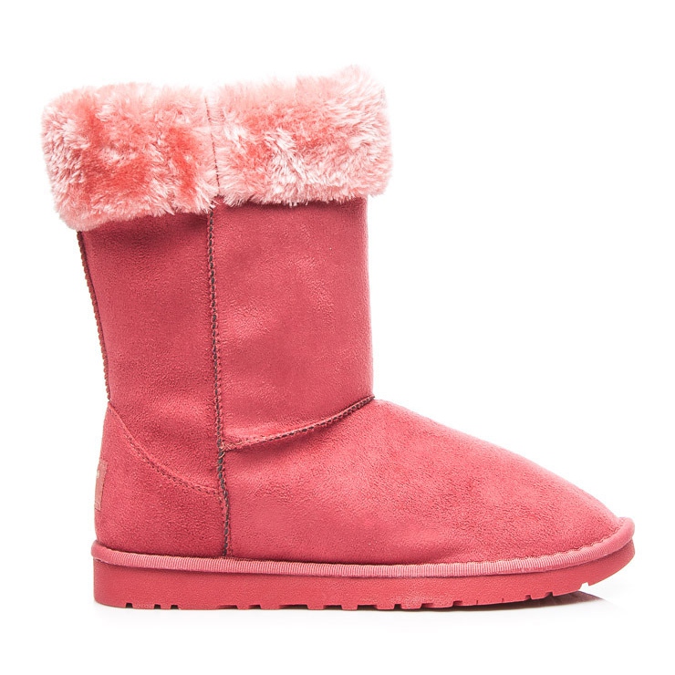 Torna Schneestiefel mit Fell rosa