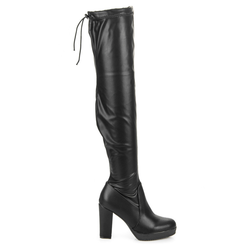 Vices Overknee-Stiefel schwarz