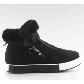 Schwarz isolierte Sportschuhe nb128p schwarz