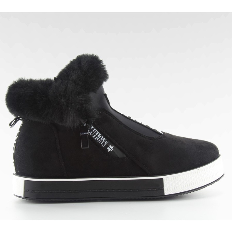 Schwarz isolierte Sportschuhe nb128p schwarz