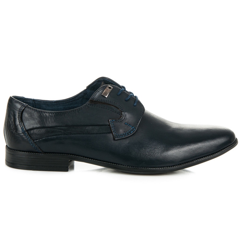 Lucca Elegante Lederschuhe blau