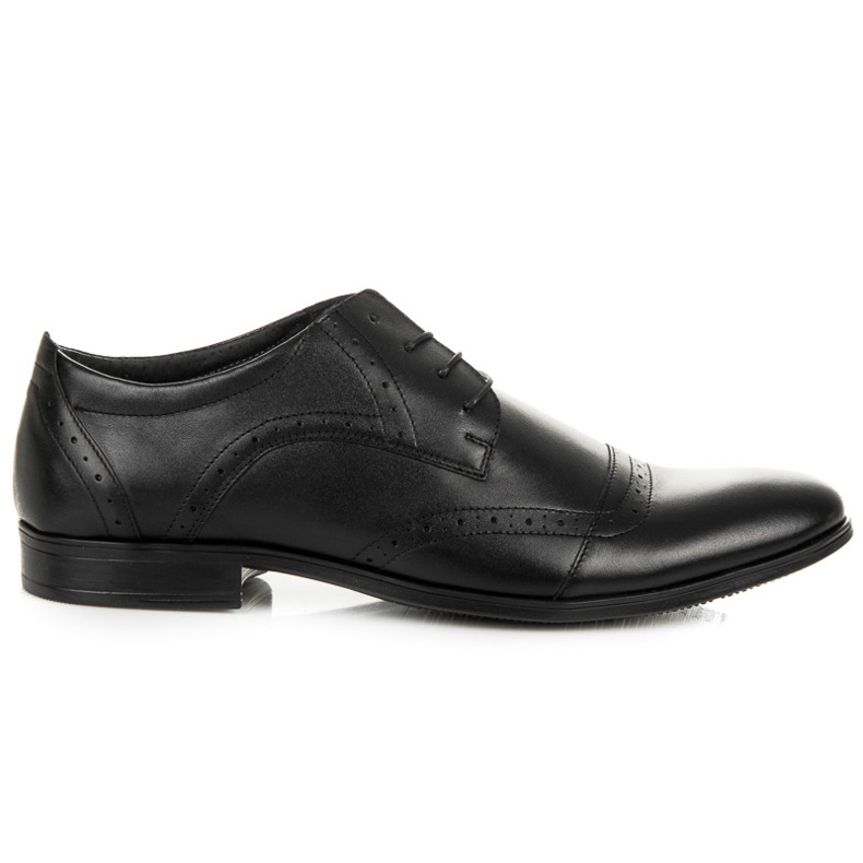 Lucca Stiefel MĘSKIE- Brogsy schwarz