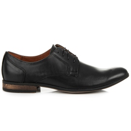 Lederschuhe Lucca schwarz