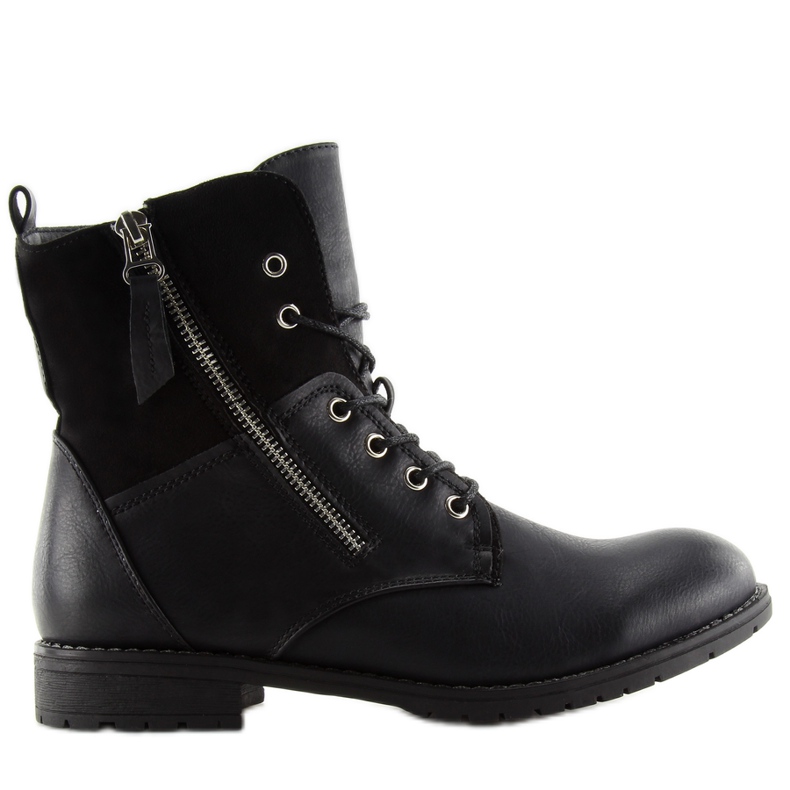 Schwarze Arbeitsstiefel b8381z-kb schwarz