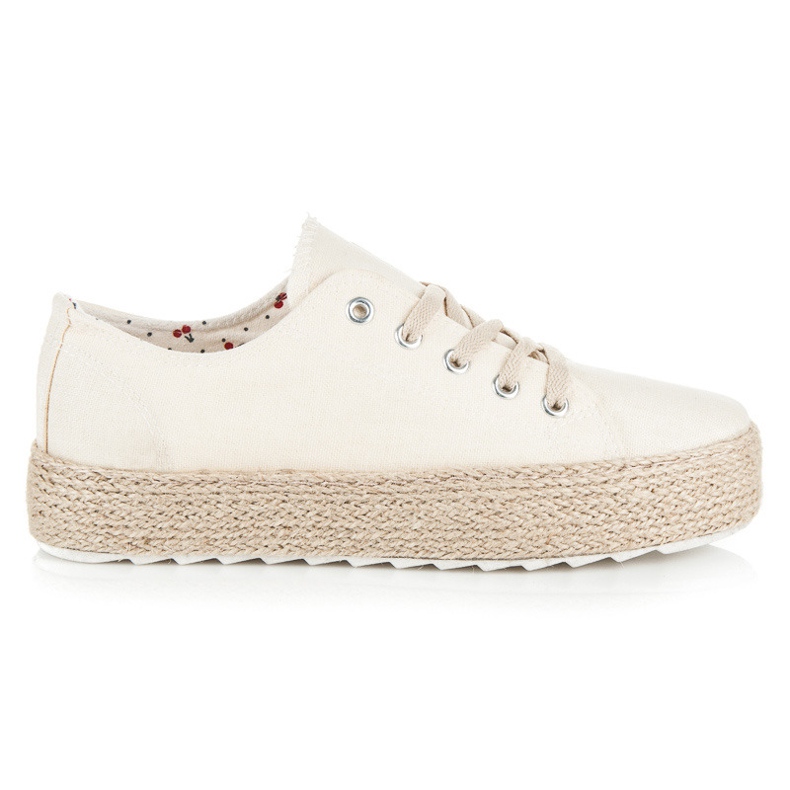 Kylie Espadrilles auf der Plattform braun