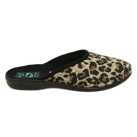 Adanex Panther-Hausschuhe schwarz