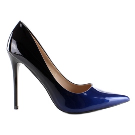 Shaded Heels ombre M253 blau schwarz marineblau
