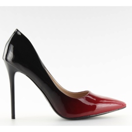 Shaded Heels ombre M253 rot schwarz
