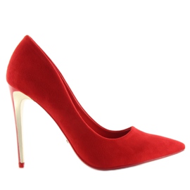 Wildleder LE-08 Rotgold Absatz