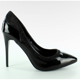 Schöne Pumps für besondere Anlässe schwarz P-13 Black