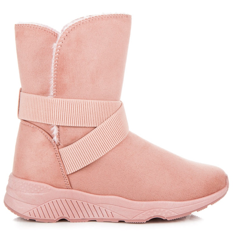 Schneestiefel rosa