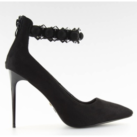 Pumps auf schwarzem LE033P Schwarz