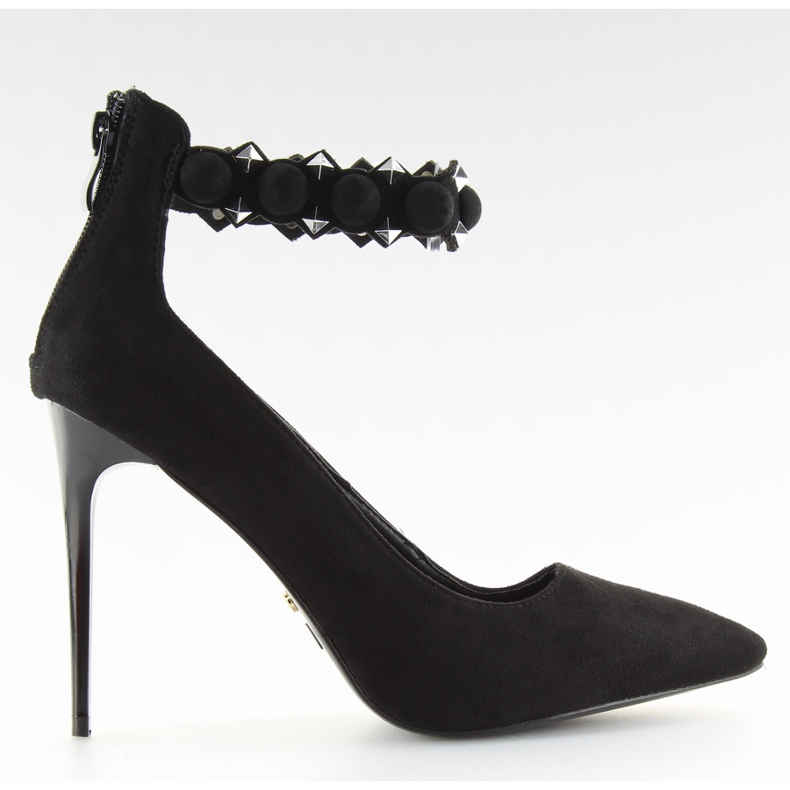 Pumps auf schwarzem LE033P Schwarz