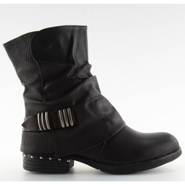 Schwarze Militärstiefel 5728 schwarz