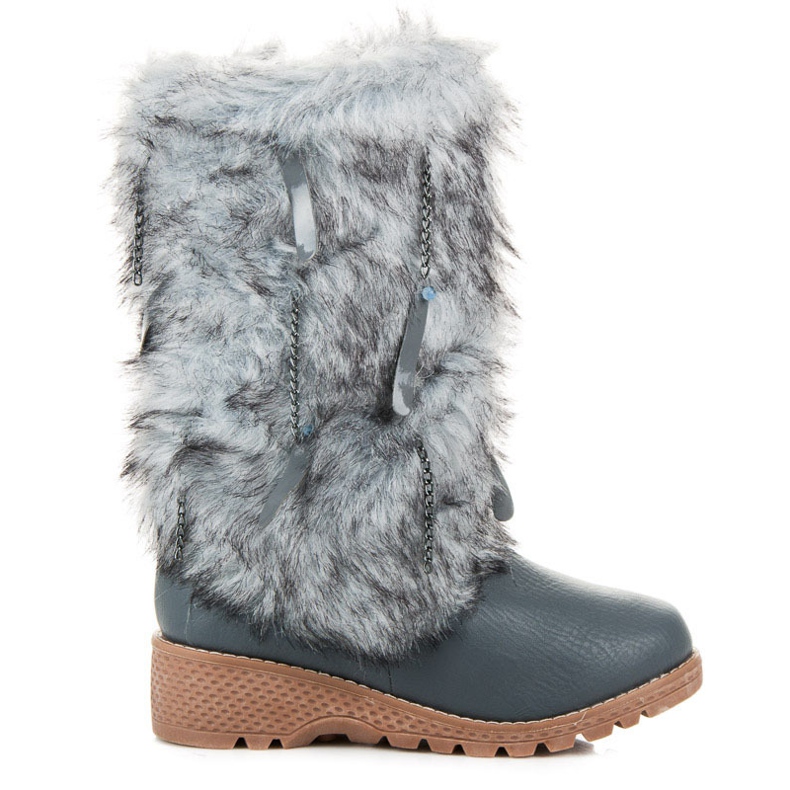 Torna Warme Schneestiefel für Damen grau