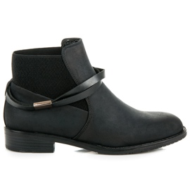 Vinceza Niedrige Jodhpur-Stiefel schwarz