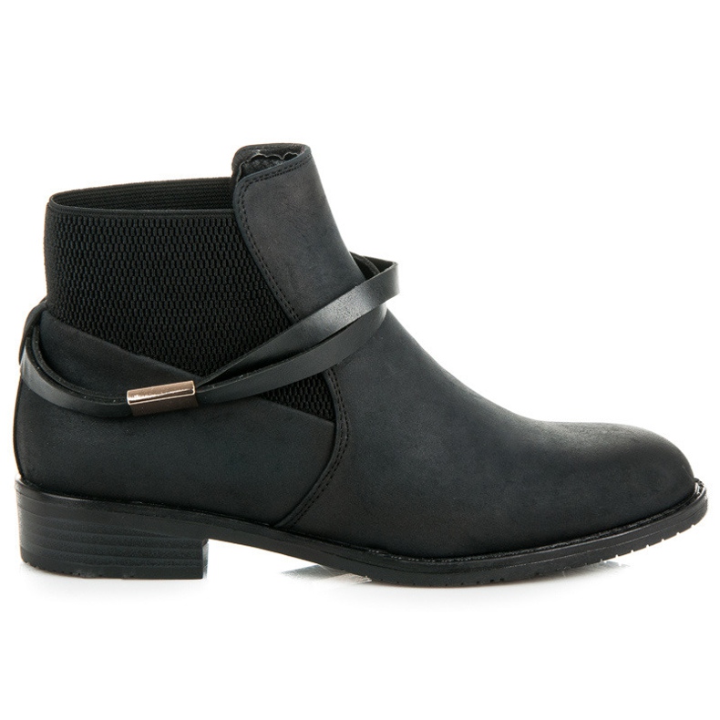 Vinceza Niedrige Jodhpur-Stiefel schwarz