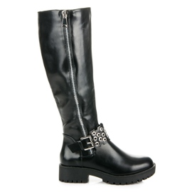 Seastar Rockige Damenstiefel schwarz