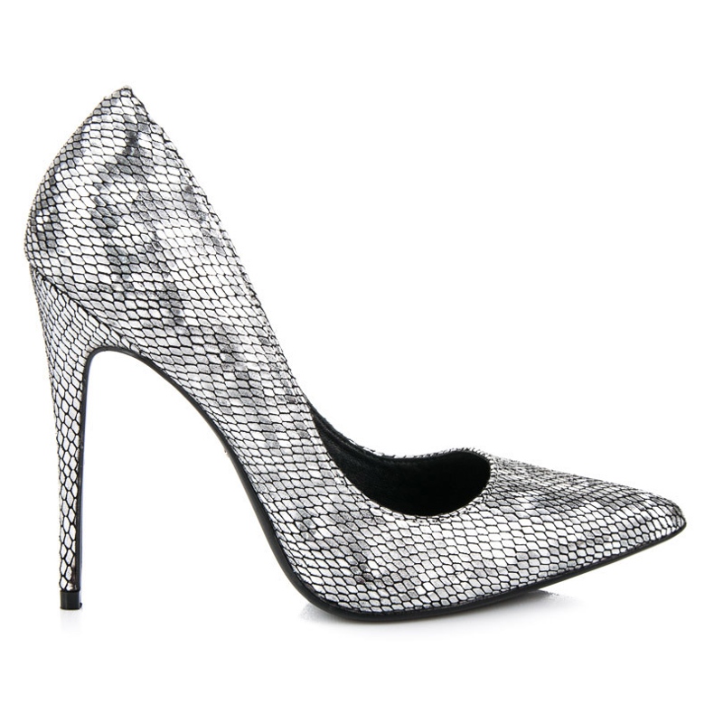 Vices Pins mit Schlangenmuster grau