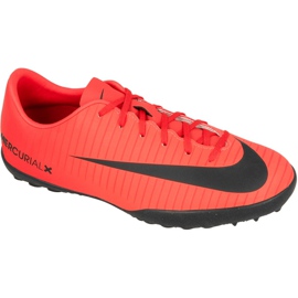 Nike Mercurial Vapor Xi Tf Jr 831949-616 Fußballschuhe mehrfarbig rot